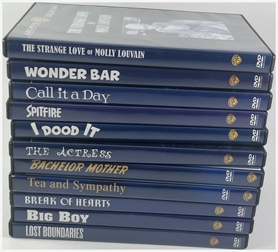 Warner Archive Collection DVD Lot 11 Lost Boundaries Spitfire Tea and Sympathy