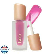 Laka Fruity Glam Tint, 4.5g/0.15 oz., Glowing Lip Stain with Wide Color Spect