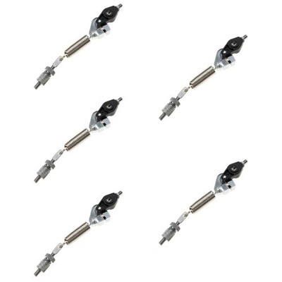 Set of 5 Metall-schlagzeugpedalteile Bassdrum-feder Trommelersatzteile