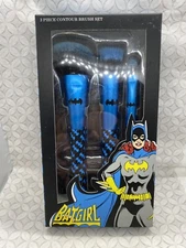 Dc Comics Soho Batman Batgirl 3 Piece Contour Brush Set Makeup