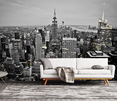 3D Stadt New York H2736 Tapete Wandbild Selbstklebend Abnehmbare Aufkleber Erin