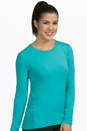 Med Couture Women's Performance Long Sleeve Under scrub T-Shirt - Picture 27 of 30