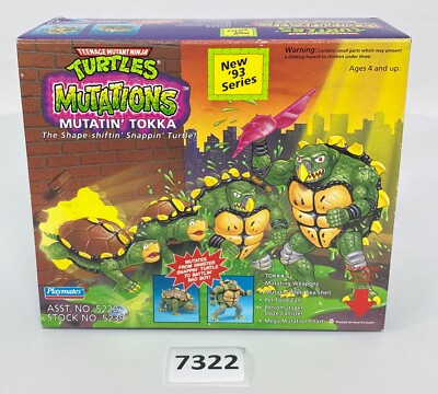 タートルズ　Mutatin' Tokka Vintage 1993 Teenage Mutant Ninja Turtles TMNT Mutatin Tokka