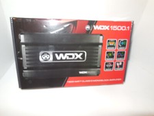 DB Drive WDX1500.1 1 Ohm MonoBlock Class D 1500Watts RMS High Power Subwoofer