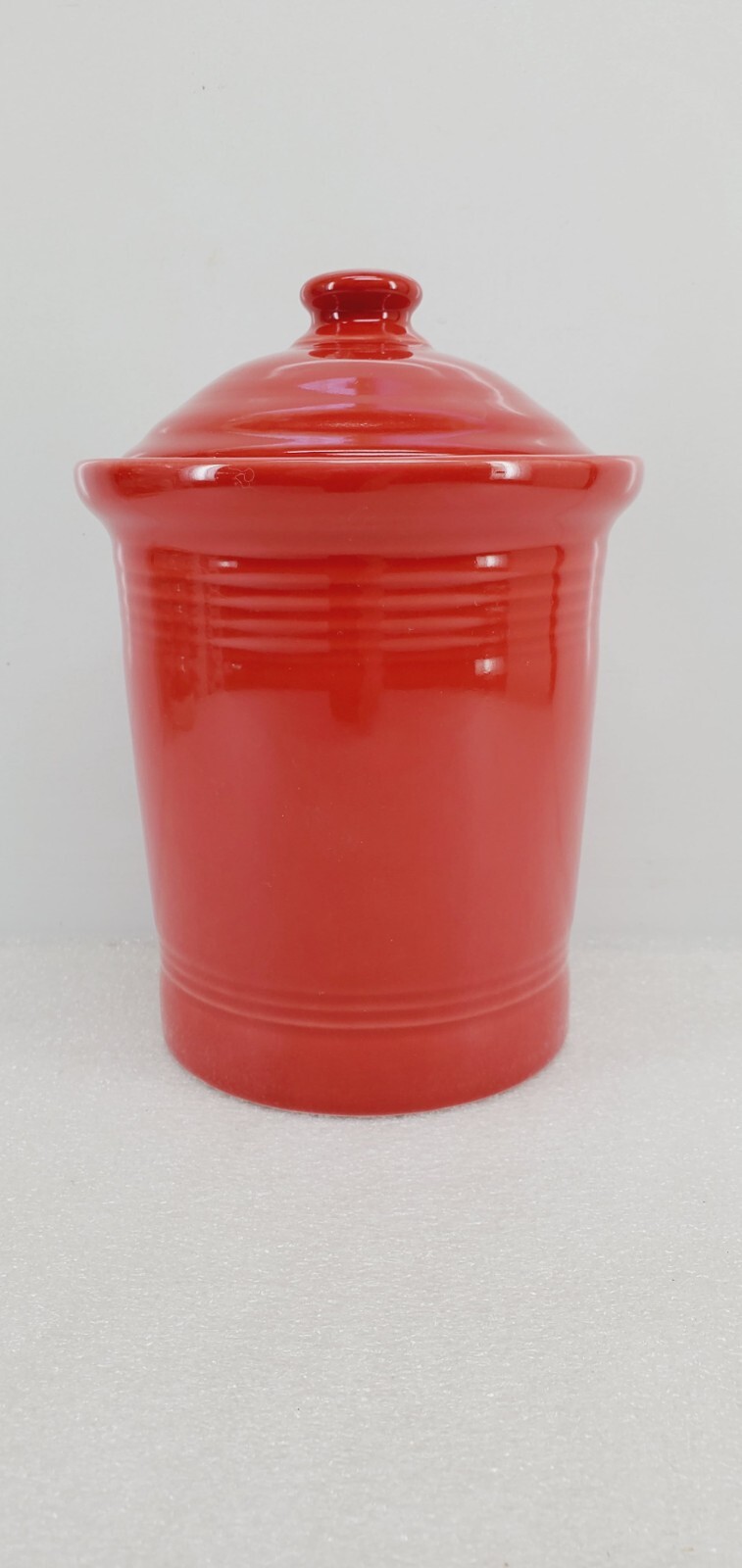 fiestaware FIESTA WARE SMALL CANISTER LID scarlet red NEW eBay