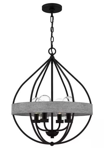 Capital 8302MB-128 Baxter Vanity, 2-Light 200 Total Watts, Matte Black