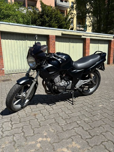 Honda CB500 PC26 PC32 94-03 Seitenverkleidung vorne links Side cover black 5 - Picture 10 of 11