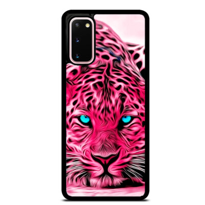 Pink Leopard Wild Feline Cat Case Cover Samsung Galaxy Note 20 Ultra 10 Plus 9 8