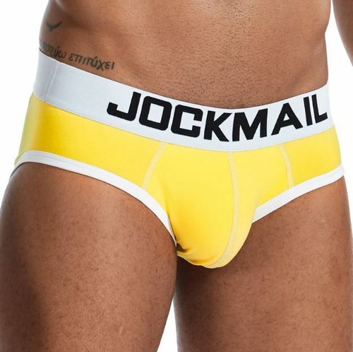 Slip Homme Jockmail XXL - Coton Noir - Neuf Avec étiquettes