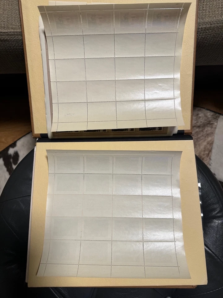 USSR stamps,painter Uljanov, 1975, used, souvener blocks of 16 with gutter - Image 4 of 4