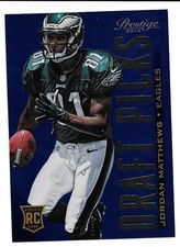 2014 PANINI PRESTIGE Draft Picks Blue JUMBOS  JORDAN MATTHEWS RC (Eagles)