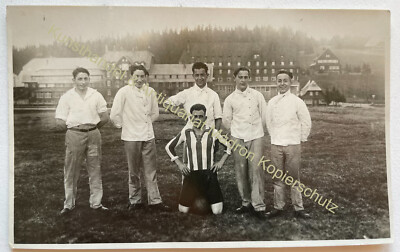 orig. Photo postcard Feldberg Feldberger Hof around 1930 profession servants cooks