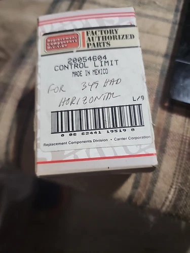 20054604 CONTROL LIMIT
