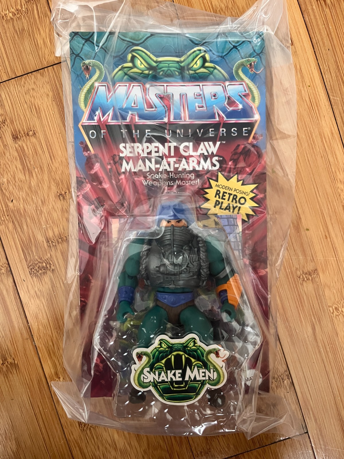 Masters of the Universe Origins Serpent Claw Man-At-Arms Action Figure by Mattel  