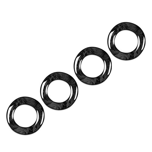 4x Interior Door Lock Pin Cover Trim For Benz C E GLC Class W205 W212 X253 15-21 - Picture 6 of 8