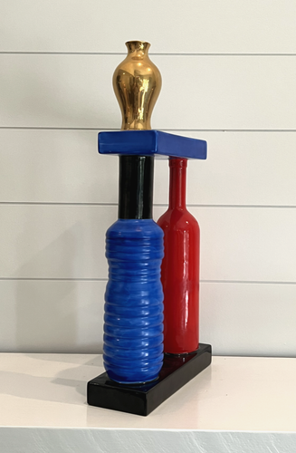 Nathalie du Pasquier OOAK Prototype Ceramic Sculpture, Memphis Milano, Superego - Picture 2 of 8