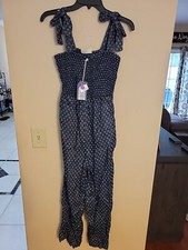 Universal Thread Women's Sleeveless Jumpsuit Tie Should Strap. XS. B68