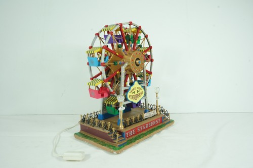 Lemax Village The Starburst Ferris Wheel w/ Lights & Sounds Damage Parts G4 - Picture 15 of 22