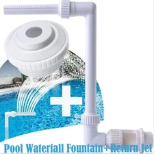 Swimming Pool Water Fountain Sprinkle Accessories + Pool Jet Nozzle Eyeball Jet