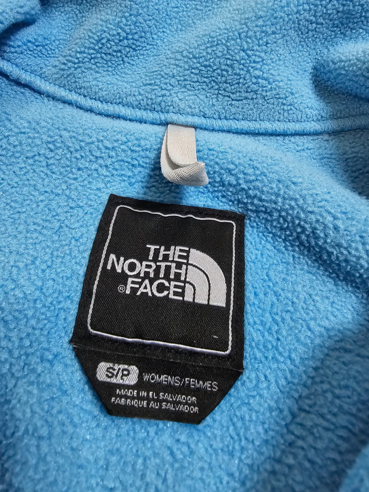 The North Face Polartec Recycled Women’s Size Small Blue Gray Fleece Jacket image 7