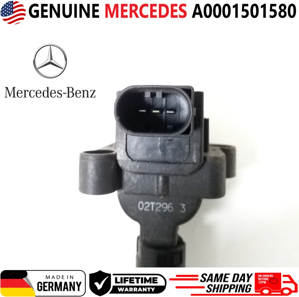 Bobinas de encendido originales Mercedes-Benz x4 para Mercedes-Benz C230 2003-2005 1,8 L I4 Foto 4 de 4