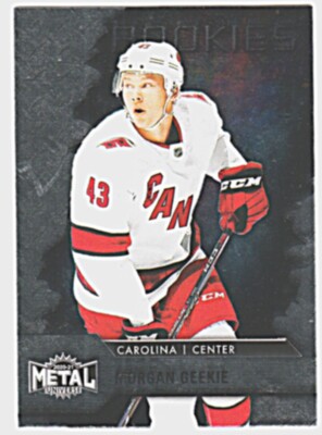 2020-21 METAL UNIVERSE #109 MORGAN GEEKIE (RC) Rookie Carolina Hurricanes