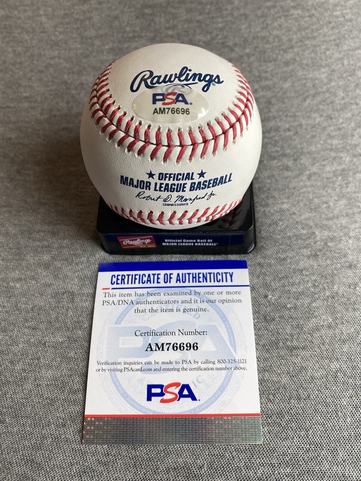 CHICAGO WHITE SOX- MIGUEL VARGAS AUTOGRAPH OFFICIAL MLB BASEBALL PSA AM76696 view 2