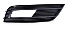 per AUDI A4/S4 B8 11-15 GRIGLIA PARAURTI ANTERIORE DX CORNICE FENDINEBBIA NERO
