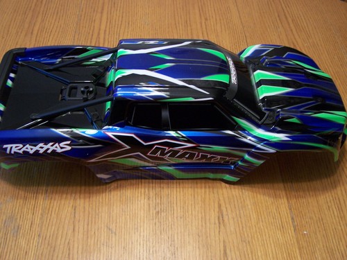 Fits Traxxas 1/5 X-Maxx Green Blue Black Painted Body Internal Support Mount 8s - Picture 3 of 7