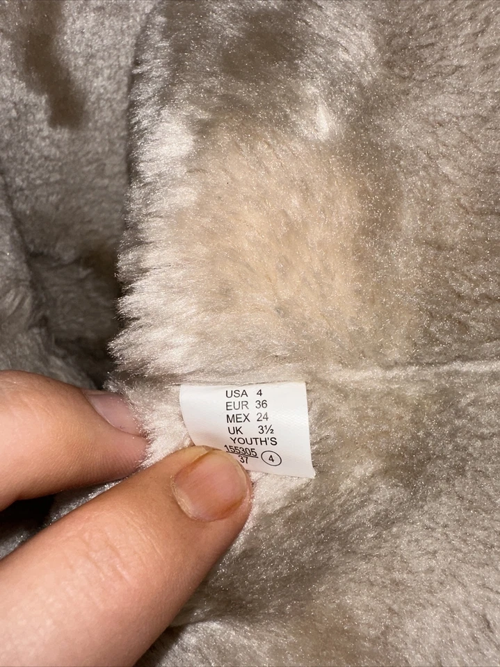 Botas de Invierno AirWalk Forradas de Vellón Niñas Talla 4 Juveniles Muy Lindas Hebilla Lateral Cálidas Foto 2 de 4