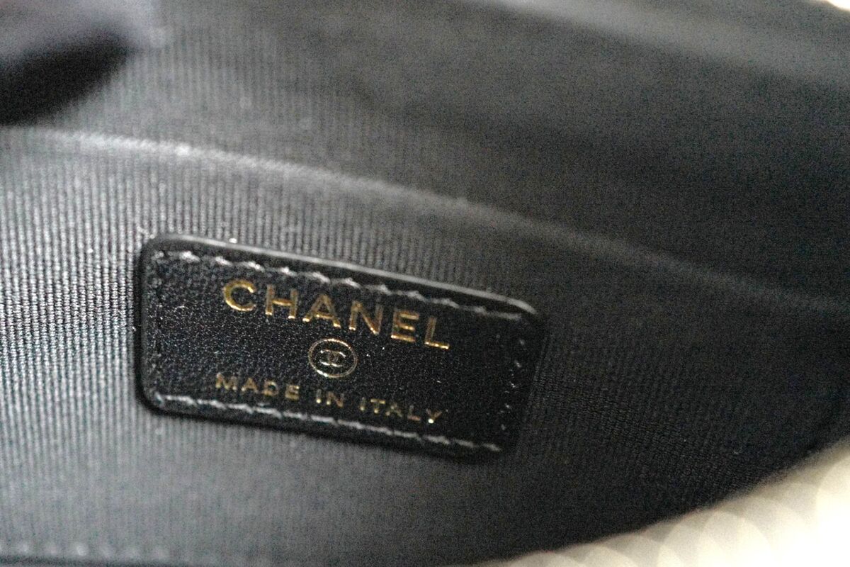 BNIB Chanel Half Moon Bag in Suede/Velvet with Crystal CC BNIB Chanel Half Moon Bag in Suede/Velvet with Crystal CC