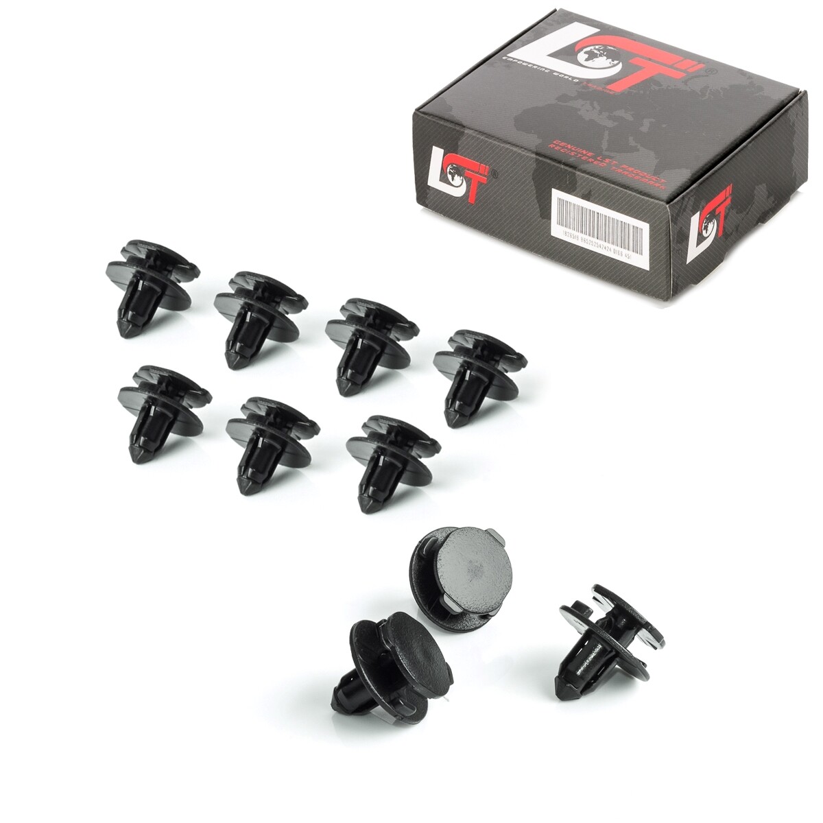 10x Expanding Rivet Fastening Clips Front Bumpers for Toyota Pixis Space