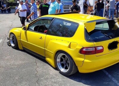 JDM Honda Civic EG6 Sir 92-95' RB GT JDM hatchback wing spoiler