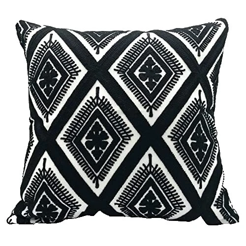 Country Embroidered Pillow Covers