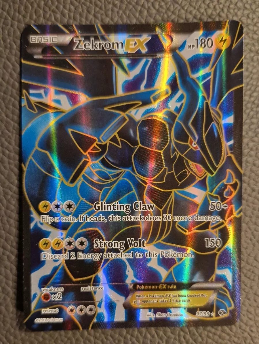 Zekrom EX - 97/99 - Full Art Ultra Rare