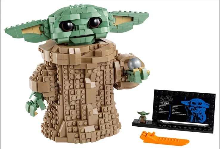 LEGO 75318 THE CHILD Star Wars Mandalorian Grogu Baby Yoda Set 10