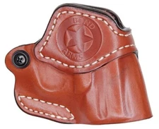 Bond Arms Leather Crossdraw Holster fits 3" Barrel Guns w/Trigger Guard, Tan