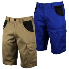 Mens DW96 Cargo Combat Work Shorts | Multipocket Durable Workwear