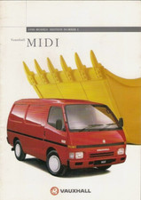Vauxhall Midi Van 1995-96 UK Market Sales Brochure SWB LWB Merit Estate Bedford 