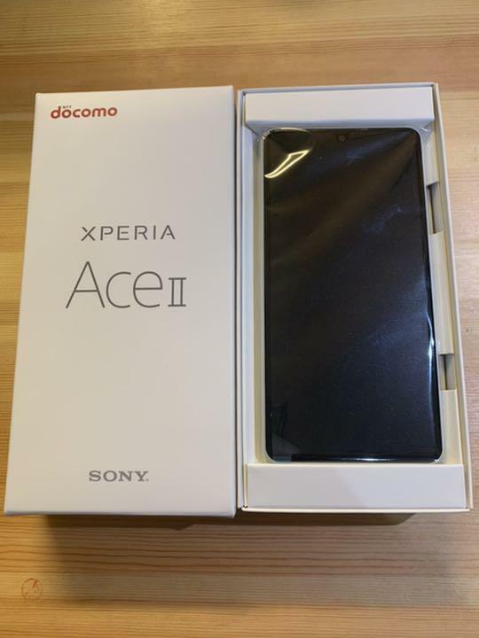 sony xperia ace ii docomo so-41b 64gb android smartphone sim free White  black