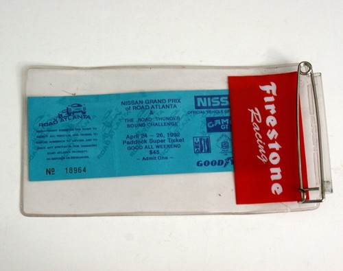 NISSAN GRAND PRIX 1992 de ROAD ATLANTA BILLET & FIRESTONE RACING SUPPORT PLASTIQUE - Photo 1/3