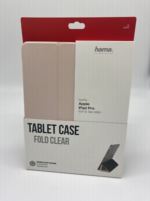 Hama 216473 Fold Clear Folio Kunststoff Apple iPad Pro 12.9'' 5. Gen 2021 Rosa