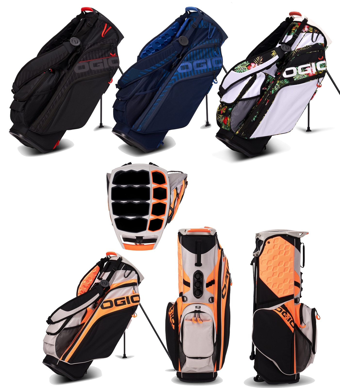 Ogio Woode 8 Hybrid Stand Golf Bag 8 Way Top New 2024 eBay