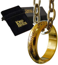 The Lord Of The Rings One Ring Noble Collection With Chain