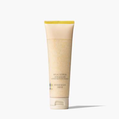 Beekman 1802 Milk Scrub Oat & Goat Milk Exfoliating Facial Cleanser 3 oz
