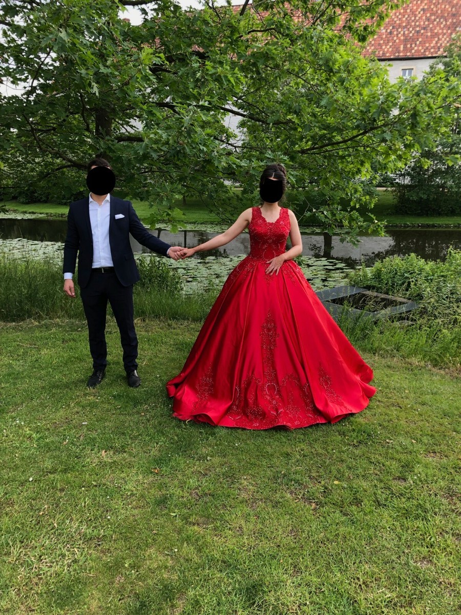 ballkleid rot