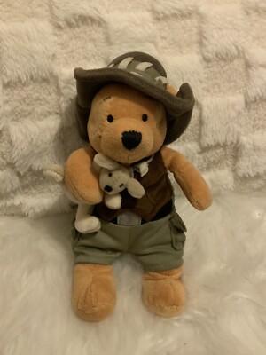 Winnie Puuh australisches Stofftier Beanie Figur Plüsch 23 cm 