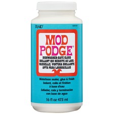 MOD PODGE - Dishwasher Safe Gloss Glue/Sealer/Finish - 16fl/oz 473ml - (CS25139)