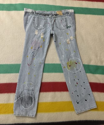 Modified Number (N)ine SS 2006 06 Axl Rose Painter Jeans 36-38