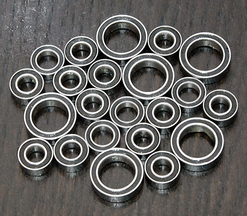 (22pcs) HPI WR8 KEN BLOCK Rubber Sealed Ball Bearing Set - Picture 1 of 1